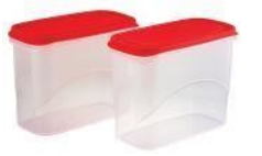 Frostee Container1250 Ml (2500 Ml) (Red)